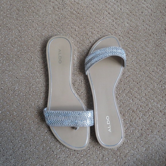 aldo sparkly sandals
